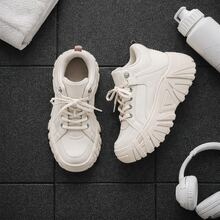 Buffalo PM Women's Sneakers With High Sole Platform Shoe 7cm Height Promotion - 米色 - 查看 4