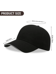 Classic Sandwich Baseball Cap For Men And Women Fashion Sporty Style   Baltimore Orioles Logo Embroidered Design Colorful Bird Pattern   Perfect For Outdoor Activities Casual Wear Gym Training Adjustable Fit Comfortable Breathable Material Suitable For All Seasons - 黑色 - 查看 5