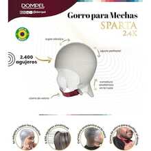 Touca Sparta Com Agulha 2.400 Furos - Dompel - Branco - Visão 5