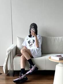 Zapatillas de baloncesto Nike Renew Elevate 3 de punta redonda con cordones, unisex en negro y rosa - Negro - Ver 10