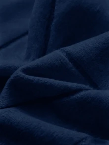 Suéter de punto de manga larga con cuello acanalado GRDR para hombre, ropa exterior casual y versátil - azul real - Ver 5