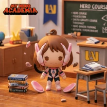Crunchyroll 我的英雄学院官方授权盲袋钥匙扣（1 件）- 3D 泡沫人物盲盒神秘盒人物袋夹和吊饰拉链拉钥匙圈背包配件收藏玩具情人节礼物 - Izuku Midoriya  Ochaco Uraraka Tsuyu Asui Mineta Momo Yaoyarozu Mina Ashido Mashirao Ojiro Tenya Iida Shoto Todoroki Eijiro Kirishima - 彩色 - 查看 3
