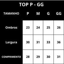 Top Academia Feminino Básico Fitness Preço de Fábrica Atacado - Preto - Visão 8