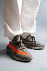 Adidas Originals Yeezy Boost 350 V2 BELUGA RF Low-Top Casual Sneakers, Unisex, 2021 Version - Grey - View 7