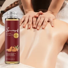100ml Aceite de masaje de almendras, extractos vegetales, relajante y cómodo, hidratación diaria suave, contiene aceite de almendras, sin fragancia, apto para todo tipo de piel - Múltiples aromas - Ver 6