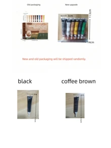 12-Color Wood Furniture Repair Kit, Furniture Beauty Care Materials, Fading Repair Kit, Add Color To Your Furniture - A Pack Of 12 Random Colors Of Paint Touch-up Cream - View 12