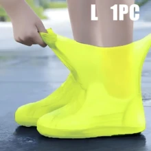 1/3 件装可重复使用硅胶鞋套，黑/白/蓝/黄/粉可选，男女通用，防水防滑旅行鞋套，柔韧透明户外靴套，轻便雨具配件，适合徒步/露营、夏季降温、海滩、旅行、防水保护、圣诞节、圣诞礼物、家居、个性化礼物、房间装饰、母亲节礼物、卧室装饰、花园、厨房装饰、夏季、海滩、旅行必备、房间装饰、软萌、毕业季 - 彩色 - 查看 18