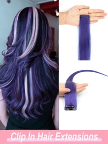 夹式接发 真人发接发 瑞米真人发 - 彩色 - 查看 25