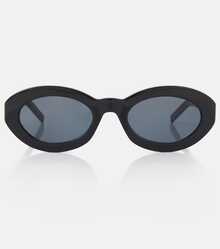 Yves Saint Laurent 1 副时尚女士眼镜，字母和铰链交织，经典系列复古椭圆形女士风格，适合情侣、旅行、秋季穿着、校园风格、自驾、拍照和派对。一份很棒的礼物 - 棕色 - 查看 6