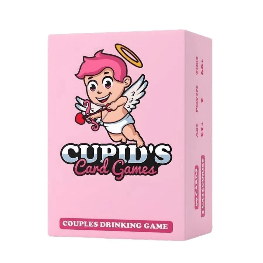 Cupid Card Game Couples Drinking Game For Adult Dating Nights Bedroom Game For Male And Female Pairs Valentine's Day Gift - 1PC - 查看 1