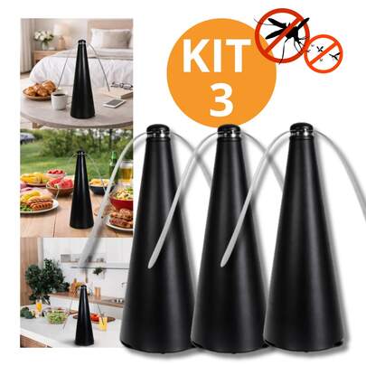 Espanta Mosca Repelente Silencioso Ventilador Buffet 28.5 Cm