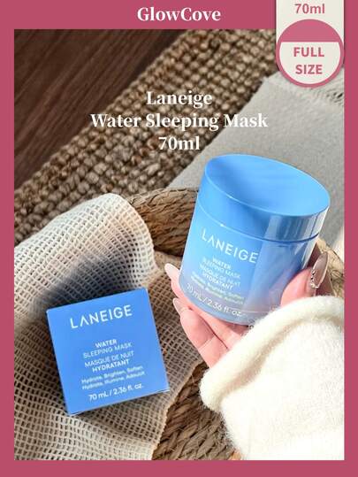  Laneige Water Sleeping Mask 70ml | Hydrating Night Repair, Brightening & Moisturizing Leave-On Mask | Korean Skincare For All Skin Types