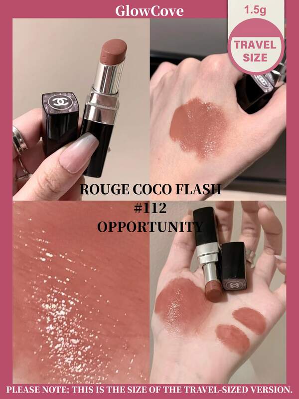 [Travel Size-#112-1.5g-OPPORTUNITE]-Chanel #112 Long-Lasting Liquid Lipstick-1.5g