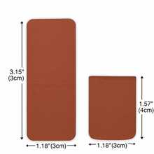 Rectangle Leather Magnetic Bookmark - DIY Book Reading Tracker & Strong Magnetic Money Clip - Multicolor - View 3