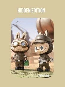 THE MONSTERS HIROSHI YOKOYAMA'S MA.K. SERIES FIGURINES, Sci-Fi Theme Blind Box Figures, Labubu Sci-Fi Style Display Collectibles, Mini Statue Figure Toy Blind Box, Collectible Gift, Exquisite Home Decor Ornament, Birthday And Christmas Gift - Multicolor - View 11