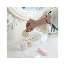 Multipurpose Acrylic Organizer With Lid And 3 Compartments - 查看 7