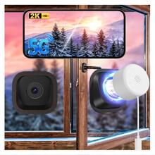 Ai Indoor Window Camera - Protect What Matters, 5G WIFI 2K Smart Home Security Camera With Blacklight Full-Color | U.S. Cloud | 911 Emergency Dispatch | Simple 5-Min Setup, 2-Way Audio, Easy Quick Install - Premium with Stand - 查看 11