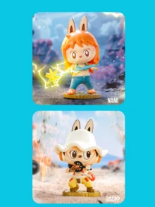 Pop Mart ONE PIECE Series Blind Box Figures - 12 Regular Versions + 1 Hidden Version, Featuring Cute Rabbit Ear Design Blended With ONE PIECE Character Traits And Adventure Themes - Multicolor - View 7