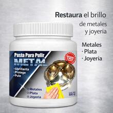 Pasta Para Pulir Metales Y Joyería 500 g Abrillanta Pule Y Protege Ideal Para Plata Y Superficies Metálicas Uso Doméstico Y Profesional - De Estado sólido - Ver 1