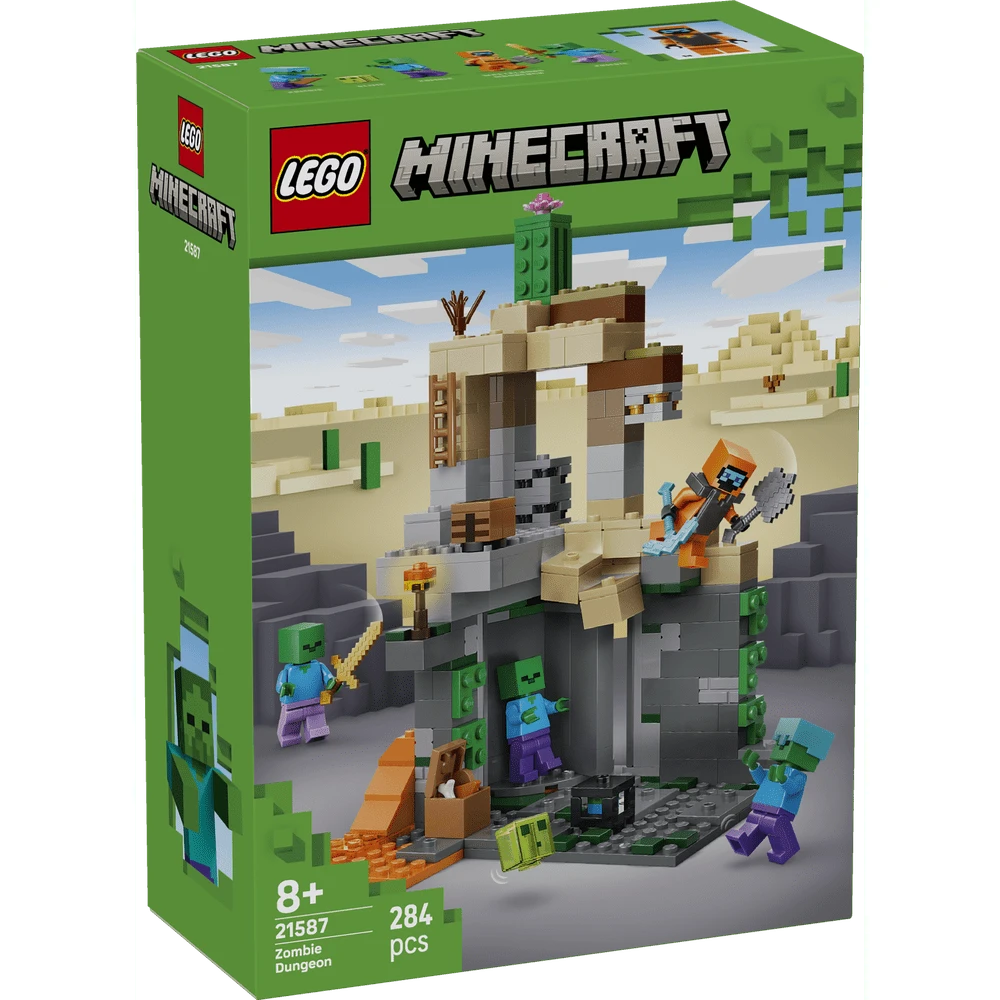 LEGO - ZOMBIE DUNGEON, 21587, OFFICIALLY LICENSED STORE, 24-48 HOUR DELIVERY WITHIN THE PENINSULA, TOYS, BRICKS, PIECES, BLOCKS, COLLECTIBLES, VIDEO GAME, COMPUTER, - Yellow - View 1