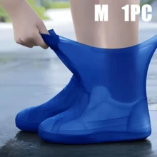1/3 件装可重复使用硅胶鞋套，黑/白/蓝/黄/粉可选，男女通用，防水防滑旅行鞋套，柔韧透明户外靴套，轻便雨具配件，适合徒步/露营、夏季降温、海滩、旅行、防水保护、圣诞节、圣诞礼物、家居、个性化礼物、房间装饰、母亲节礼物、卧室装饰、花园、厨房装饰、夏季、海滩、旅行必备、房间装饰、软萌、毕业季 - 彩色 - 查看 24
