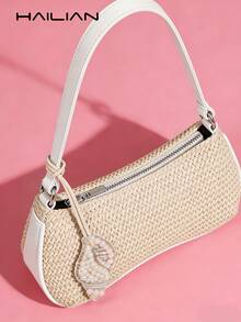 HAILIAN 星形和海星主题包饰，包括钻石海星、串珠海星、闪亮海星等多种款式。它们可以用作包饰、车钥匙链，或作为生日、节日和开学季送给家人、朋友和爱人的小礼物。材质包括珠子、水钻和手工铆钉。 - 粉色 - 查看 2