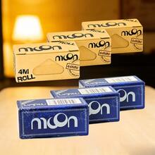 3/6/24/48张装，4米漂白+未漂白优质手卷烟纸，复古休闲独立包装，小巧月亮盒，方便携带，居家必备，户外露营，馈赠佳品，适合节日庆典、室内外活动 - 至尊藍+至尊本色 - 查看 17