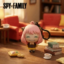 Crunchyroll 间谍过家家正版盲盒钥匙扣（1个）- 3D泡沫人偶盲盒神秘盒人偶包夹&挂件拉链钥匙圈背包配件收藏礼品-安雅·洛伊德·约尔·邦德·尤里·达米安·多诺万·菲奥娜·奇美拉·企鹅 - 彩色 - 查看 5