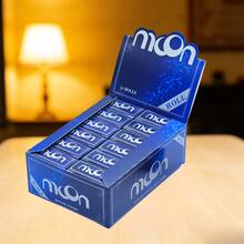 3/6/24/48张装，4米漂白+未漂白优质手卷烟纸，复古休闲独立包装，小巧月亮盒，方便携带，居家必备，户外露营，馈赠佳品，适合节日庆典、室内外活动 - 至尊藍+至尊本色 - 查看 21