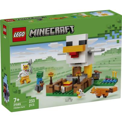 LEGO - LA GRANJA DE GALLINAS, 21585, TIENDA CON LICENCIA OFICIAL, ENVIO EN 24-48 HORAS EN PENÍNSULA, JUGUETES, LADRILLOS, BRICKS, PIEZAS, BLOQUES, COLECCIONISMO, VIDEOJUEGO, ORDENADOR, PLAYSTATION