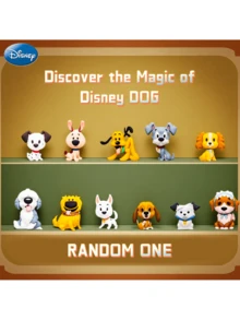 Disney 官方授权盲盒3D立体人偶包夹挂件 盲盒动漫人物钥匙扣 动漫收藏品 开云集团背包装饰 幸运冥王星 流浪女郎 闪电狗套装 - 彩色 - 查看 2