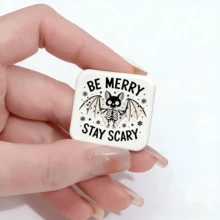 1 Pc 5cm/1.97inch Pin Badge, Button Brooch, Clothes Accessories, Bag Accessories, Stationery Supplies, Office Decor And Accessories, Interesting Gifts For Friends - Cartoon - View 4
