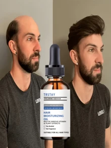 Hair Care Serum & Hair Oil - Enriched With Argan Oil, Jojoba Oil & Grapeseed Oil, Non-Greasy & Refreshing, Helps Sparse Hair Look Fuller And Thicker. - Nhiều màu - Xem 2