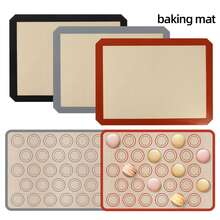 Bộ 2 tấm lót nướng silicon - Tấm lót nướng tái sử dụng, chống dính và dễ vệ sinh, thích hợp cho lò nướng, nhào bột, tấm lót nướng đa năng dùng cho bánh ngọt, thịt và nhiều hơn nữa - Dùng cho gia đình, kinh doanh và làm bánh chuyên nghiệp. - Xem 1