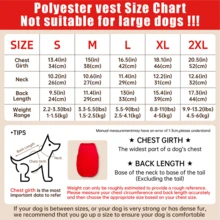 Gilet pour animaux de compagnie à motif de campagnol aquatique à 3 couches, lavable en machine, convient aux chiens de petite et moyenne taille, plusieurs couleurs disponibles, idéal pour les activités intérieures et extérieures, tailles : S-2XL - Gris - Voir 2
