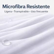 AMOROSA 2 Piezas Sábana de Cajón Punto Hospitalaria para Cama Individual para Colchón Hasta 28cm Suave Elástica Transpirable Ajustable Antideslizante Lavable para Escuela Dormitorio Hospital Asilo - 2 piezas - Ver 4