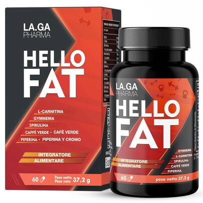 LA.GA Brucia Grassi Potenti Veloci. Drenante forte Dimagrante con Spirulina, L-Tirosina, Piperina e Gymnema. Termogenico 60 capsule keto per dimagrire. Accelera il Metabolismo, favorisce la Perdita Peso.