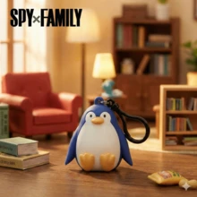 Crunchyroll 间谍过家家正版盲盒钥匙扣（1个）- 3D泡沫人偶盲盒神秘盒人偶包夹&挂件拉链钥匙圈背包配件收藏礼品-安雅·洛伊德·约尔·邦德·尤里·达米安·多诺万·菲奥娜·奇美拉·企鹅 - 彩色 - 查看 6