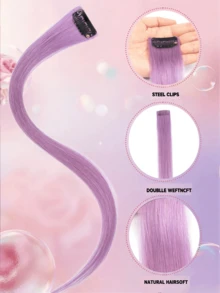 夹式接发 真人发接发 瑞米真人发 - 彩色 - 查看 5