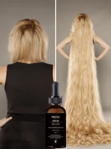 TRSTAY Hair Care Serum (Hair Essence & Hair Oil) - Enriched With Rosemary, Babassu Oil & Argan Oil, Helps Sparse Hair Look Fuller And Thicker. - 彩色 - 查看 1