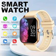 Smart Watch, Wireless Calling /Dial, Multi -Sport Mode, Calling Reminder And Rejection,Information Reminder,SMS Reminder,For IPhone/Andriod - 彩色 - 查看 3