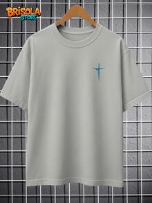 Saint Teresa T-Shirt With Evangelization Phrase, Bible, Biblical, Catholic, Unisex, 100% Cotton, Premium Shirt, New Release, Various Colors, Men's And Women's, Immediate Shipping | Plus Size - 灰色 - 查看 2