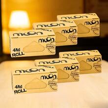 3/6/24/48张装，4米漂白+未漂白优质手卷烟纸，复古休闲独立包装，小巧月亮盒，方便携带，居家必备，户外露营，馈赠佳品，适合节日庆典、室内外活动 - 至尊藍+至尊本色 - 查看 16