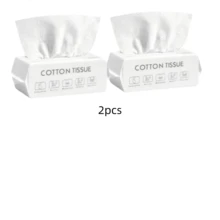 1片柔软亲肤一次性洁面湿巾，干湿两用，简约清新设计，纯白外观，精致棉质触感，加厚珍珠纹面料，不掉毛不刺激皮肤，洁面棉片，适合日常清洁和卸妆。 - A - 查看 10