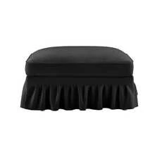 Windsor Chenille Stool - Black - 黑色 - 查看 5