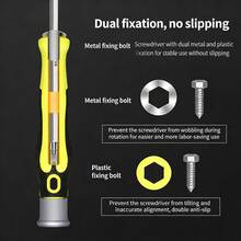 Multi-Function Screwdriver Set, Y-Type, U-Type, Star-Shaped, Screwdriver Combination - Multicolor - View 6