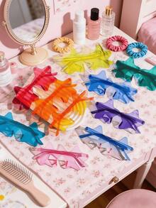 20/10 chiếc kính mắt không gọng hình ngôi sao năm cánh, phù hợp cho cả nam và nữ, thích hợp cho dịp năm mới, ngày lễ Thánh Patrick, tiệc bãi biển mùa hè, phụ kiện cưới, Halloween (màu sắc ngẫu nhiên) - Kiểu C - Xem 3