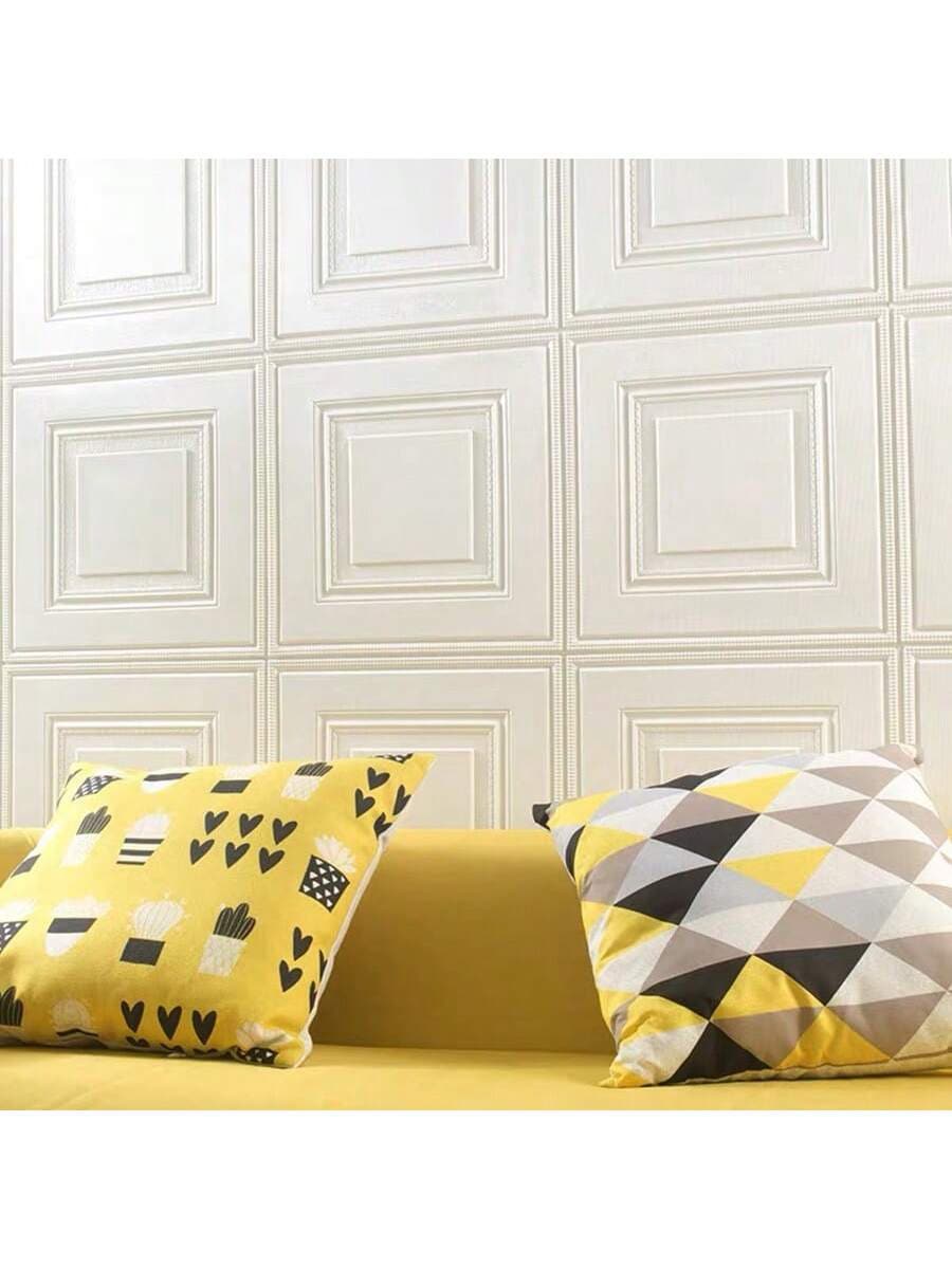 20/50 piezas de pegatinas de pared 3D autoadhesivas, impermeables y a prueba de humedad de alta calidad para decoración de techos, perfectas para dormitorios y papel tapiz de dormitorios. - Red - Ver 1