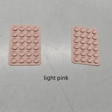 3件/套24件硅胶吸盘，简约风格，吸盘贴纸，防滑，手机壳，便携式，可移动手机支架，方形 - 彩色 - 查看 10