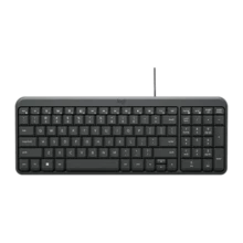 Logitech K106 Wired Keyboard, Black, Office Keyboard, USB Plug And Play, Compact Design With Full Functions, Spill-Resistant, Durable Material, Stable Performance - View 7